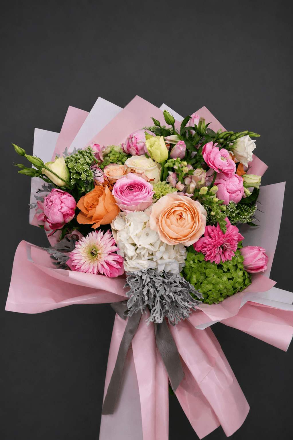 Wrapped bouquet